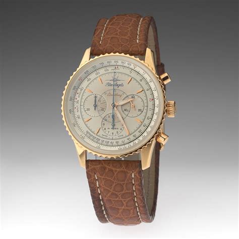 breitling rose gold limited edition blue angels cronopilot